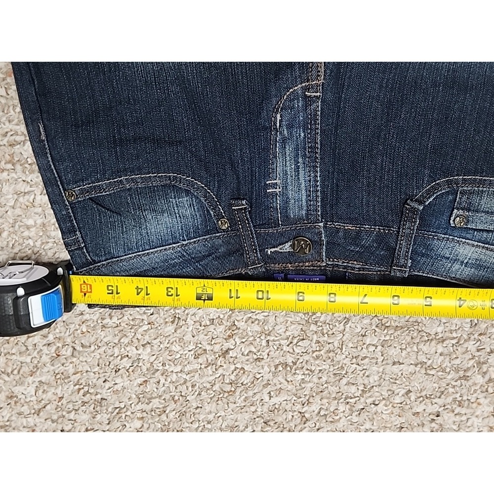 Miley‎ Cyrus X Max Azria NWT Jeans Jr's Size 11 Rolled Leg 32x30 - Picture 5 of 15